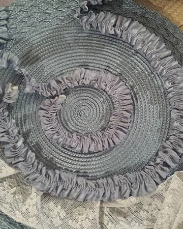 If you're looking for a fabulously effective last-minute project before heading off to Fêtes Galantes this year, we have the perfect project in mind!

Chantal Filson shares how to create 18th Century placemat bergere hats in a two-part article series, available on the FR site now! We cover how to create two styles of hat, including how to create a buckram crown, trimming your hat, and creating the perfect 18th century shape!

This article is available to FR members now! Membership starts at just £20 per month - head to the link in the bio to get started!
.
.
.
#milliner #millinery #sewing #18thcenturyfashion #historicalcostuming #sew #learntosew #sewingtutorial #fashionhistory